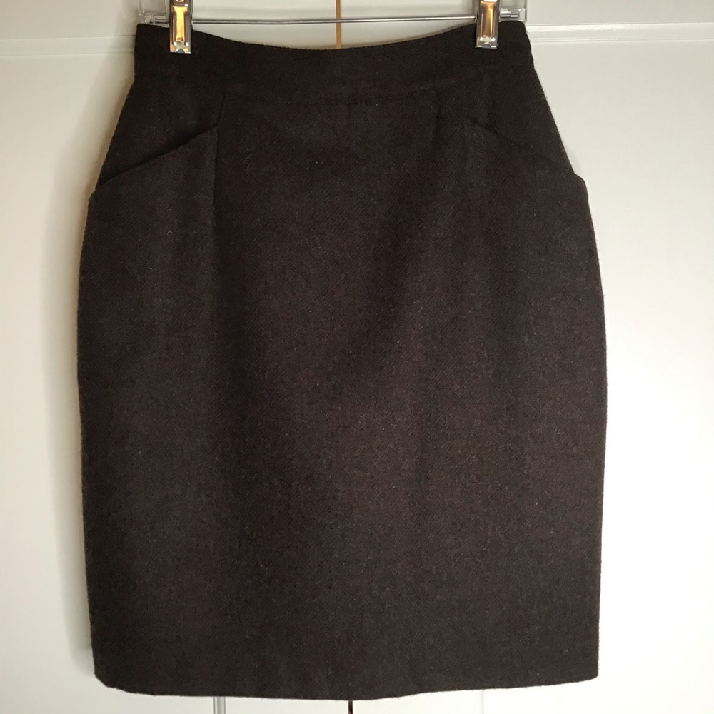 Wool skirt